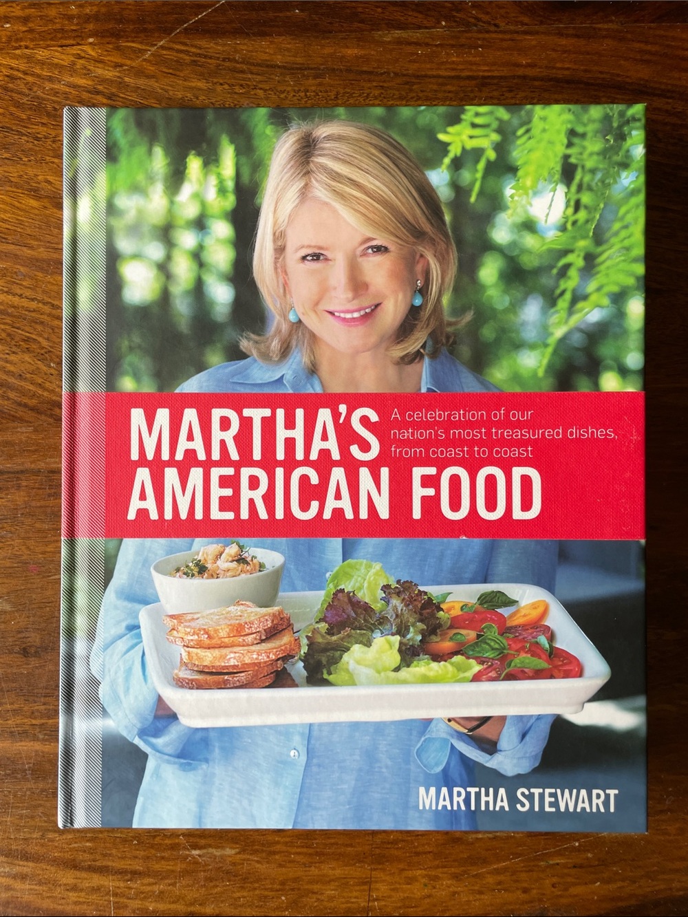 SIGNED Martha Stewart Martha’s American Food Cookbook Recipes LIKE NEW